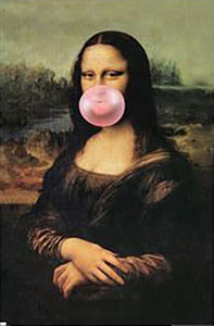 Reinders - Mona Lisa Bubble Poster