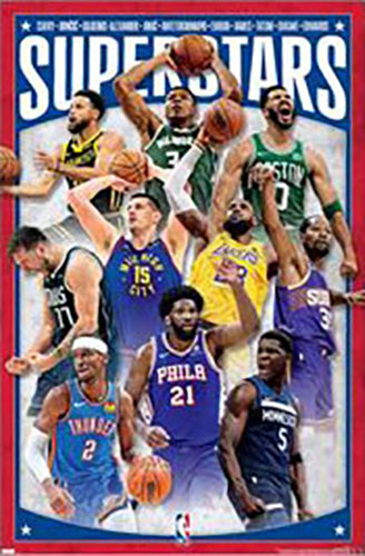 NBA League - Superstars 24 Poster