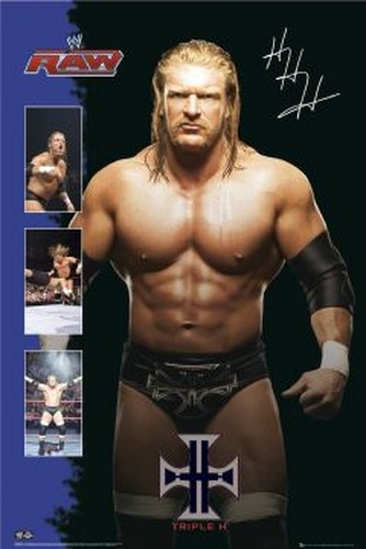 WWE Triple H Poster