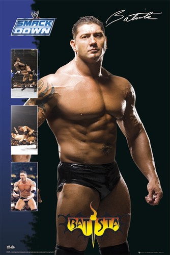 WWE Batista Montage Poster