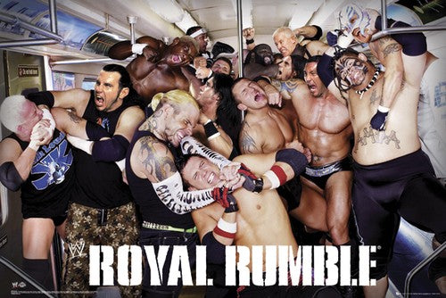 WWE Royal Rumble 08 Poster