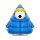 Peanuts - Snoopy in Puffy Blue & Yellow Coat 5" Fun! Fun! Figure