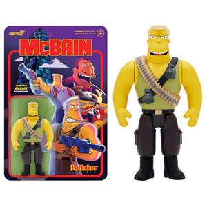 The Simpsons: McBain - McBain (Commando) ReAction 3.75" Action Figure