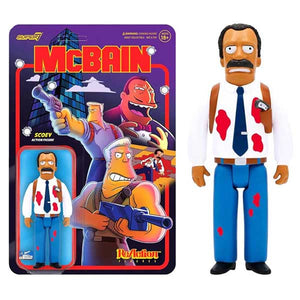 The Simpsons: McBain - Scoey ReAction 3.75" Action Figure