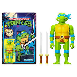 Teenage Mutant Ninja Turtles (TV'87) - Leonardo Toon ReAction 3.75" Action Figure