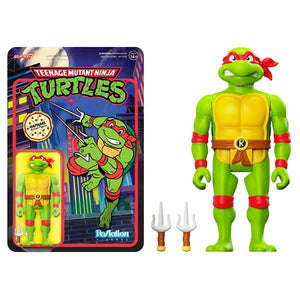 Teenage Mutant Ninja Turtles (TV'87) - Raphael Toon ReAction 3.75" Action Figure