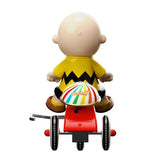 Peanuts - Charlie Brown (Yellow Shirt with Red Trike) 5" Super Cycle Figure