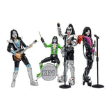 Kiss - The Band Vegas Outfits BST AXN (SDCC Exclusive) 5" Action Figures - Set of 4