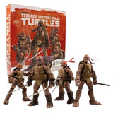 Teenage Mutant Ninja Turtles (Comics) - Zombie Turtles (Wave 1) 5" BST AXN Action Figures - Set of 4