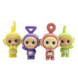 Teletubbies Flocked 2.5'' Collectible Figure Assortment - Set of 5