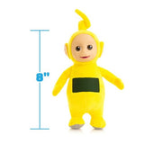 Teletubbies - Laa Laa 8'' Plush Doll with Interactive Color Changing Belly Patch