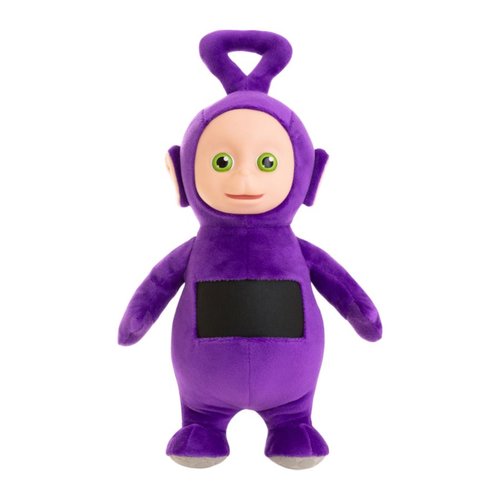 Teletubbies - Tinky Winky 8'' Plush Doll with Interactive Color Changing Belly Patch