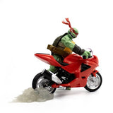 Teenage Mutant Ninja Turtles (Comics) - Raphael Ninja with Red Motorcycle BST AXN Action Figure
