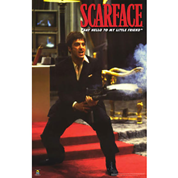 Scarface - Say Hello to my Little Friend Poster