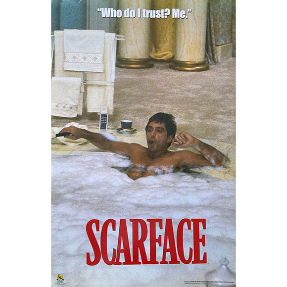 Scarface - Who Do I Trust? Me. Poster