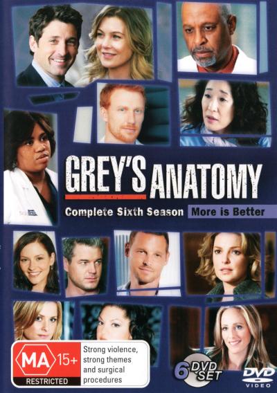 Grey's Anatomy: Season 6 (DVD)