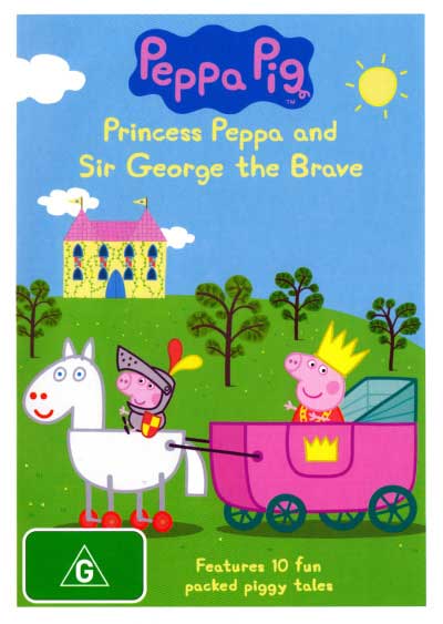 Peppa Pig: Princess Peppa & Sir George the Brave (DVD)