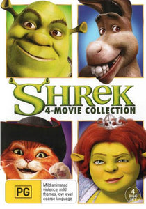 Shrek: 4-Movie Collection (Shrek / Shrek 2 / Shrek the Third / Shrek Forever After) (DVD)