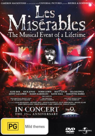 Les Miserables (2010): The Musical Event of a Lifetime (In Concert: The 25th Anniversary) (DVD)