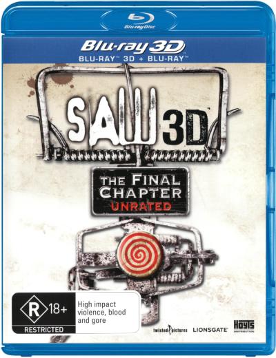 Saw 3D: The Final Chapter (Unrated) (3D Blu-ray/Blu-ray)