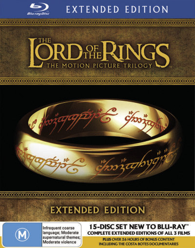 The Lord of the Rings: The Motion Picture Trilogy (Extended Edition) (The Fellowship of the Ring / The Two Towers / The Return of the King)