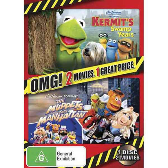 Kermit's Swamp Years / The Muppets Take Manhattan (OMG! 2 Movies) (DVD)