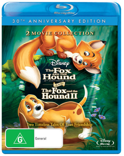 The Fox and the Hound (30th Anniversary Edition) and The Fox and the Hound II (2 Movie Collection) (30th Anniversary Edition) (Blu-ray)