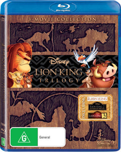The Lion King Trilogy: 3-Movie Collection (The Lion King / The Lion King 2: Simba's Pride / The Lion King 3) (Blu-ray)