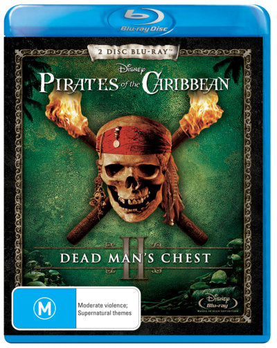 Pirates of The Caribbean: Dead Man's Chest (2 Disc Blu-ray)