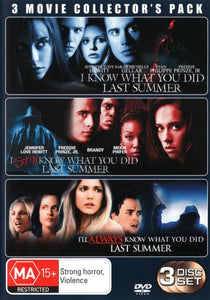 I Know What You Did Last Summer / I Still Know What You Did Last Summer / I'll Always Know What You Did Last Summer (3 Movie Collector's Pack)