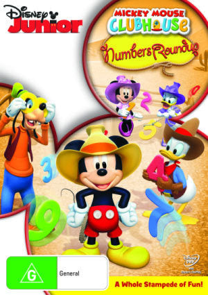 Mickey Mouse Clubhouse: Numbers Round Up (DVD)