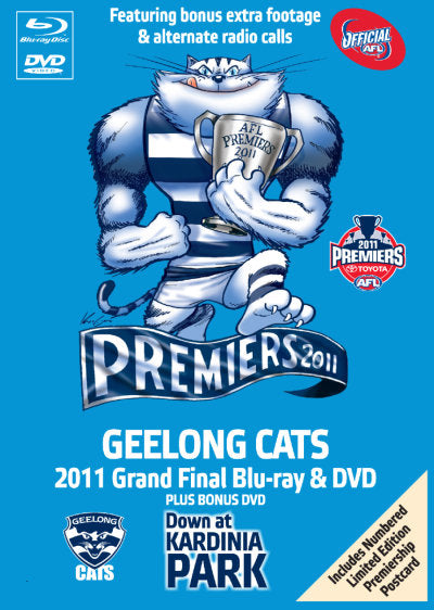 AFL: Premiers 2011 - Geelong Cats: 2011 Grand Final (Blu-ray/DVD) (Bonus DVD: Down at Kardinia Park)