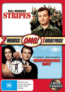 Stripes / Groundhog Day (OMG! 2 Movies)