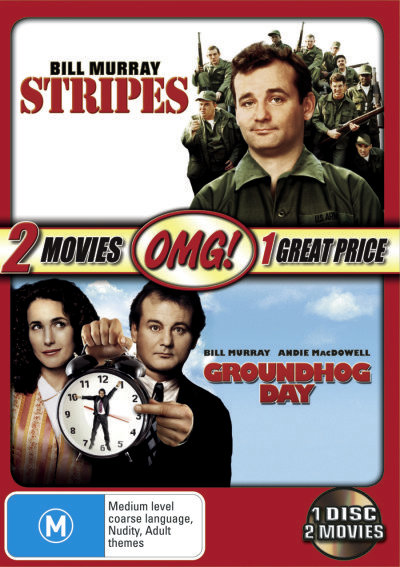 Stripes / Groundhog Day (OMG! 2 Movies)