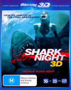 Shark Night 3D (3D Blu-ray)