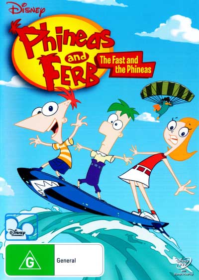 Phineas and Ferb: The Fast and the Phineas (DVD)