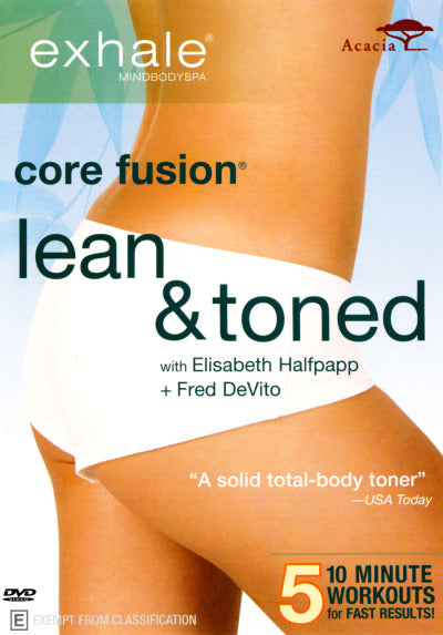 Exhale Core Fusion: Lean and Toned (DVD)