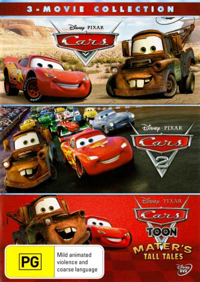 Cars / Cars 2 / Cars Toon: Mater's Tall Tales (3-Movie Collection) (DVD)