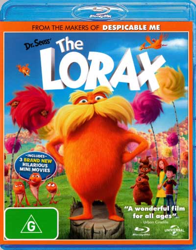 The Lorax (2012) (Dr. Seuss') (Blu-ray)