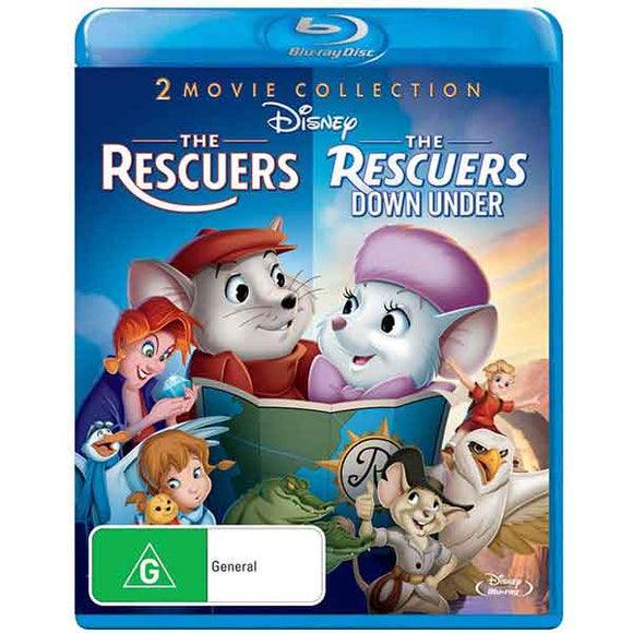 The Rescuers / The Rescuers Down Under (2 Movie Collection) (Blu-ray)