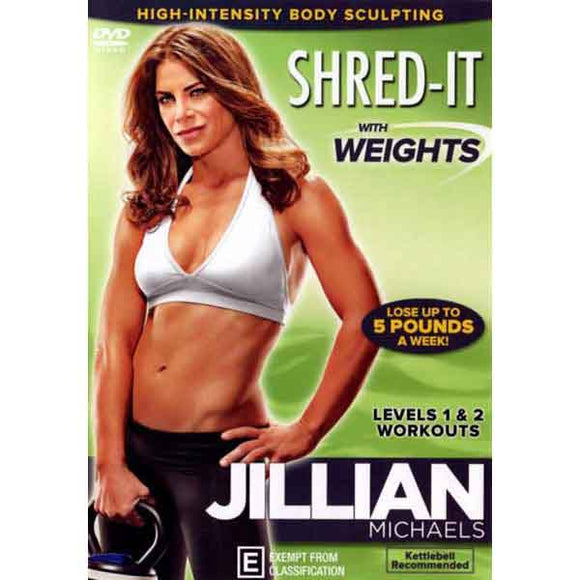Jillian Michaels: Shred With Weights (DVD)