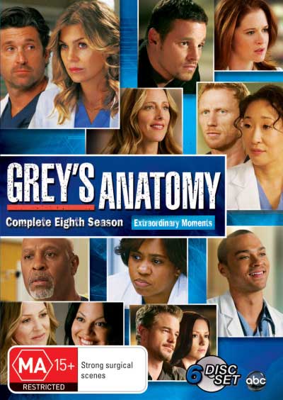 Grey's Anatomy: Season 8 (DVD)