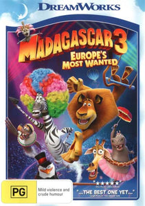 Madagascar 3: Europe's Most Wanted (DVD)