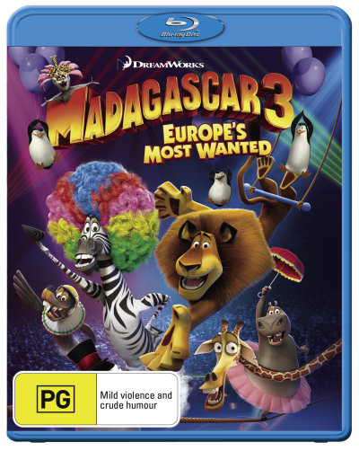 Madagascar 3: Europe's Most Wanted