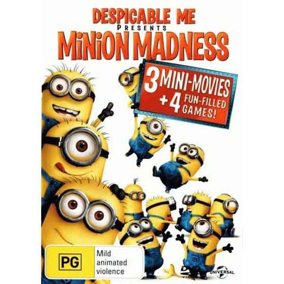 Descpicable Me presents Minion Madness (3 Mini Movies plus 4 Fun Filled Games) (DVD)