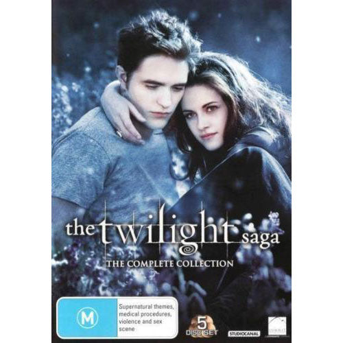 The Twilight Saga: The Complete Collection (Twilight / New Moon / Eclipse / Breaking Dawn - Part 1 / Breaking Dawn - Part 2)