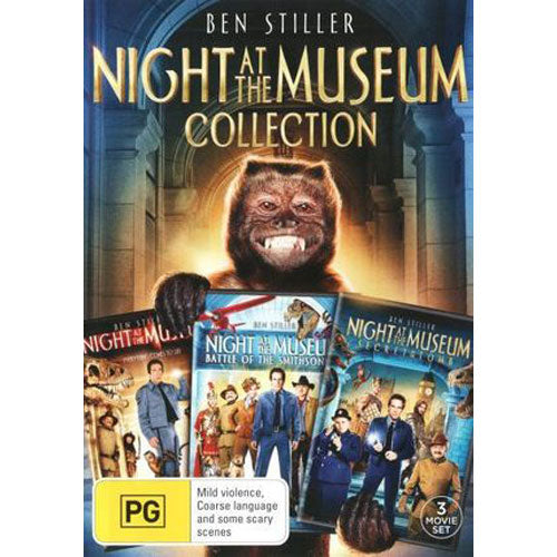 Night at the Museum: 3-Movie Collection (Night at the Museum/Night at the Museum: Battle of the Smithsonian/Night at the Museum: Secret of the Tomb) (DVD)