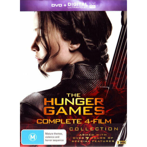 The Hunger Games: Complete 4-Film Collection (The Hunger Games/The Hunger Games: Catching Fire/The Hunger Games: Mockingjay Part 1 & Part 2) (DVD)