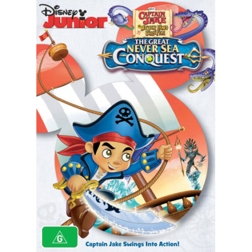 Captain Jake and The Never Land Pirates: The Great Never Sea Conquest (DVD)
