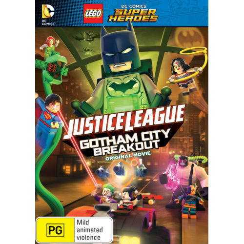 LEGO DC Comics Super Heroes: Justice League - Gotham City Breakout (Original Movie) (DVD)